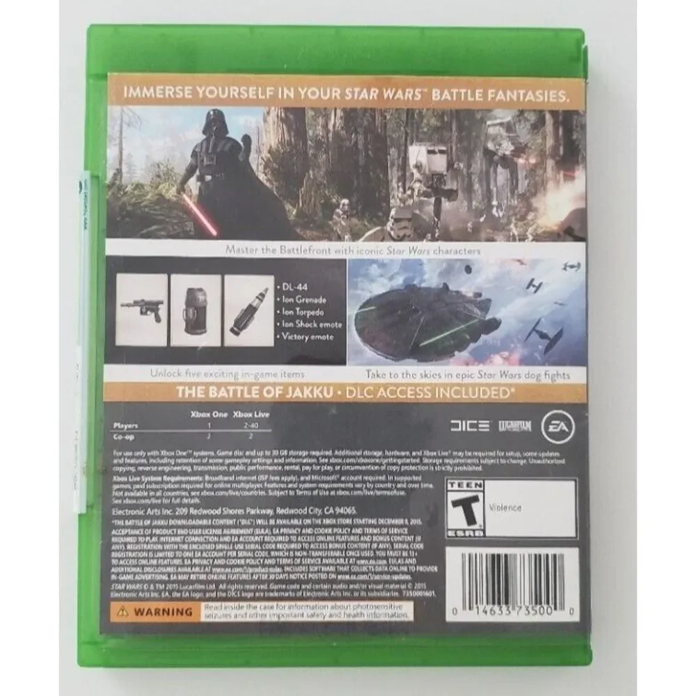 Star Wars Battlefront Deluxe Edition Microsoft Xbox One‎ 2015